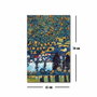 Wallity Lienzo Decorativo Pendio Montano A Unterach de Gustav Klimt 45 x 70 cm